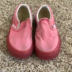 Pink Vans shoes